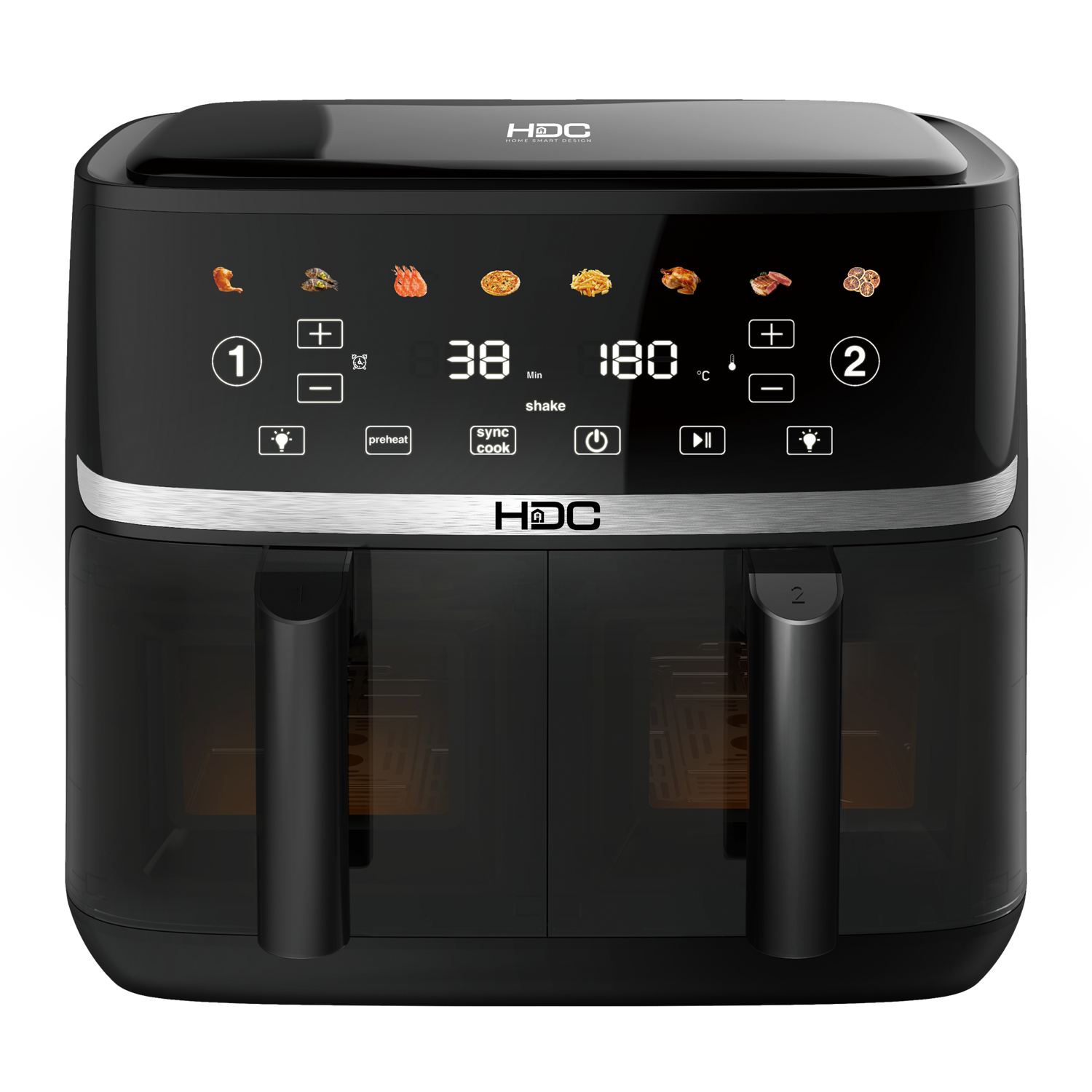 Freidora de Aire HDC HAF-SH100DB